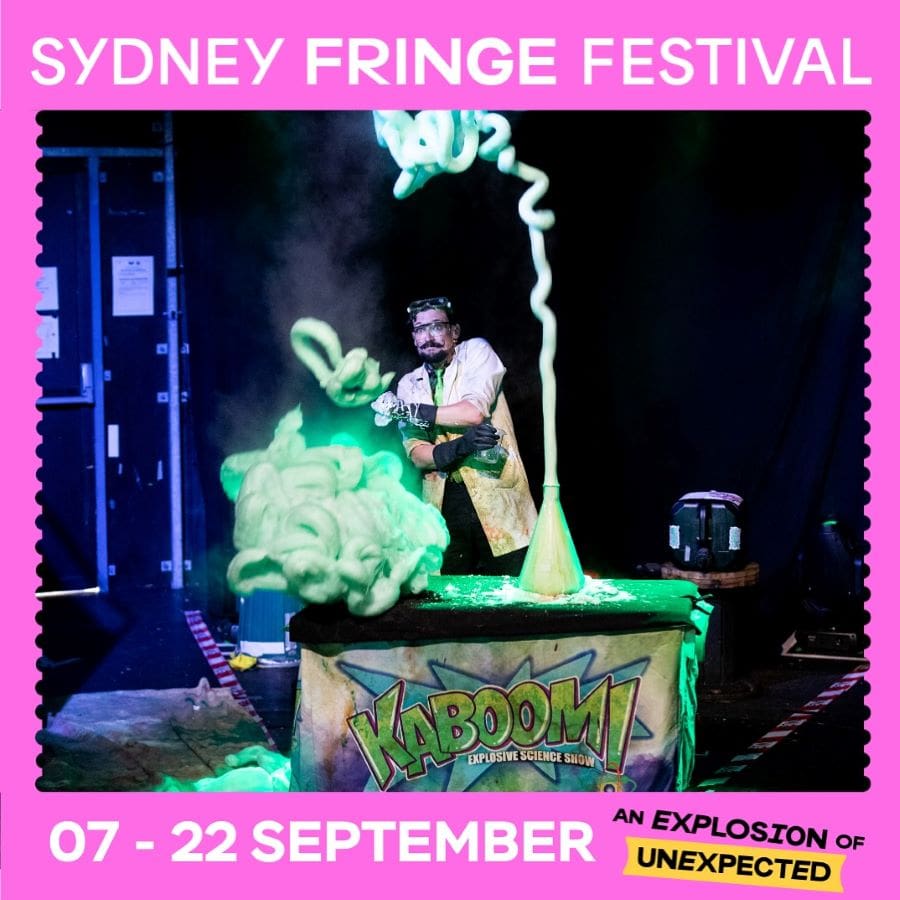 Experience KABOOM! at Sydney Fringe Festival 2024